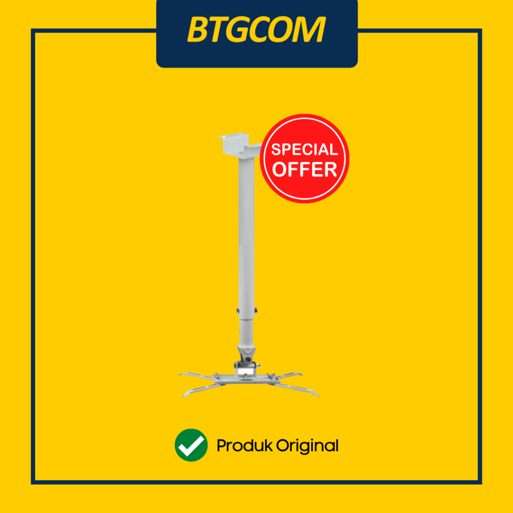 BRACKET PROJECTOR INFORCE TUBE/BULAT UNIVERSAL WHITE – BTGCOM